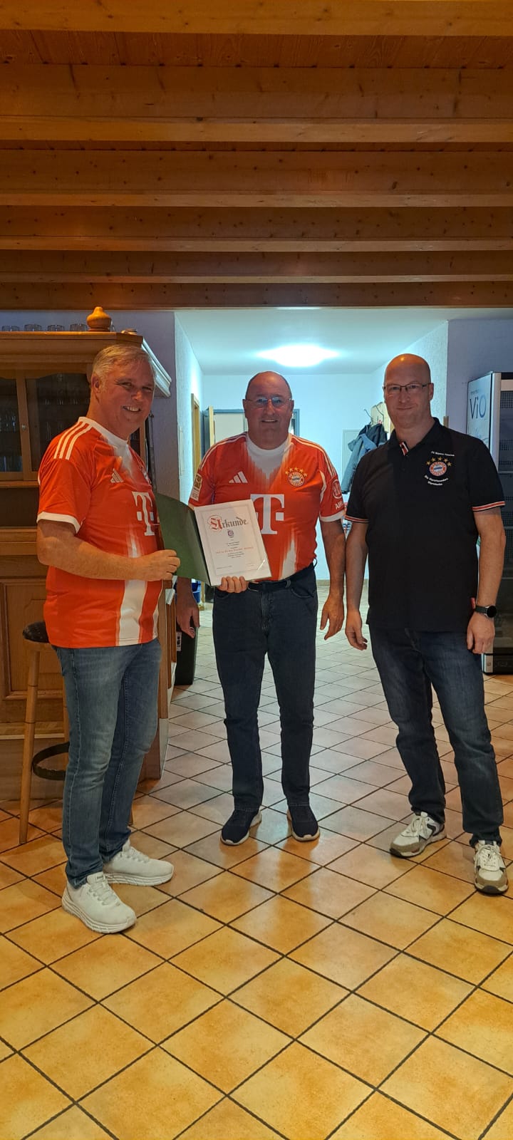 Jahreshauptversammlung 2025 | 20 Jahre Mitgliedschaft Heinz Werner