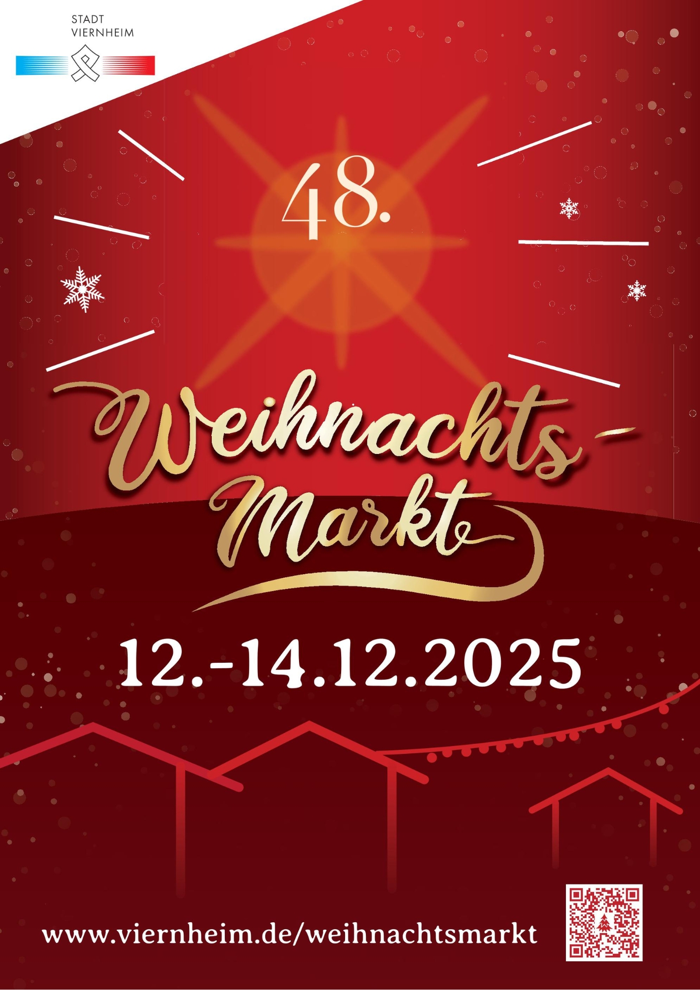 48. Viernheimer Weihnachtsmarkt 12.12.2025 – 14.12.2025